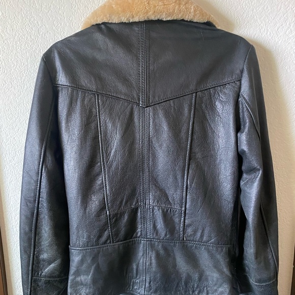 Pele Che Coco Hepburn Leather Bomber Motorcycle Jacket - Picture 2 of 12